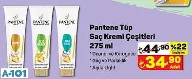 PANTENE TÜP SAÇ KREMİ